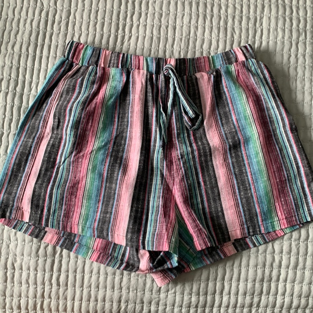Striped shorts